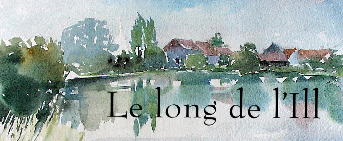 le long de l'ill