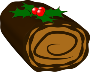 Bûche chocolat Hincker Pixabay yule-log-528345_1280