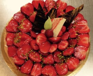 tarte fraise frangipane Hincker